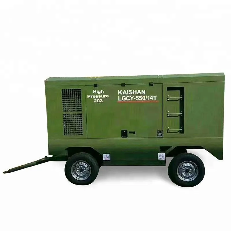 Truck Mounted Diesel Air Equipment Screw Air Equipment Used for Mining - Image 2