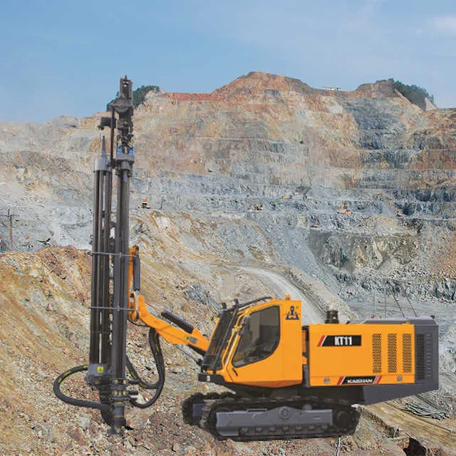 Integrated Down The Hole Drilling Machine /Crawler Wagon Drill Kalshang KT11 DTH Drill Rig