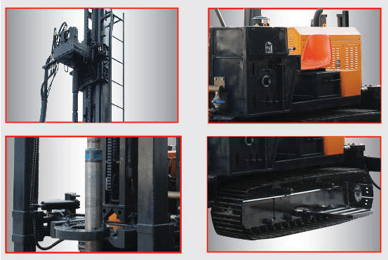 Kalshang KW400 Depth 110-273mm Large Borehole Tractor Mounted Water Well Drilling Machines - Image 2