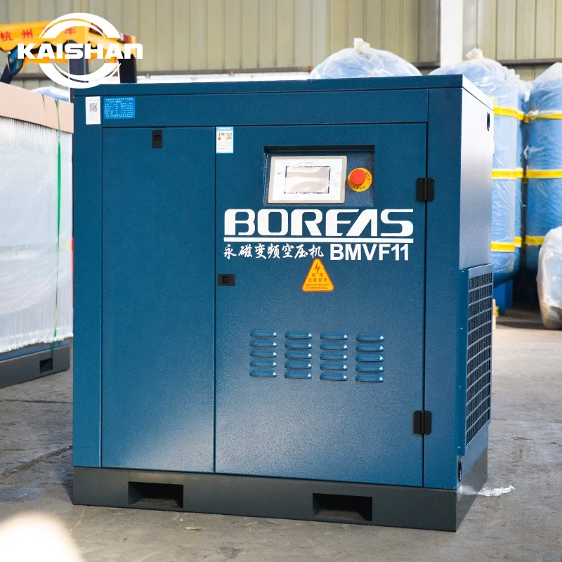 Boreas BK Series Industrial Electric Silent Rotary Screw Air Equipment 7.5Kw 10Hp Price On Sale - Image 3