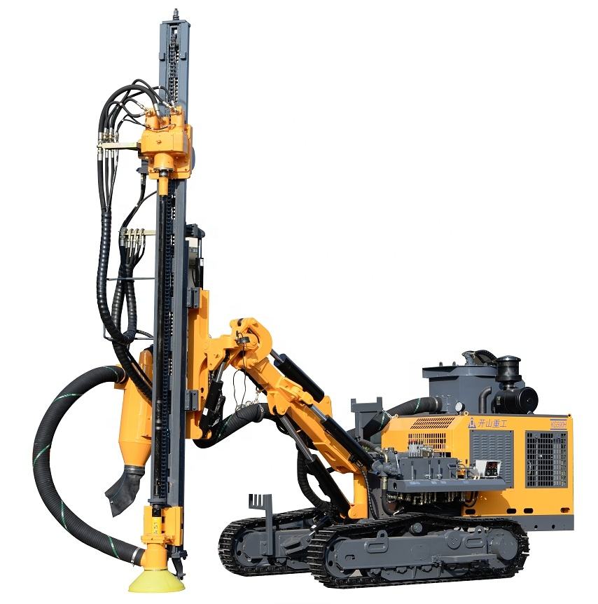 Kalshang 25m DTH Blasting Hole Drilling Rig Machine KG590 With Crawler for Sale