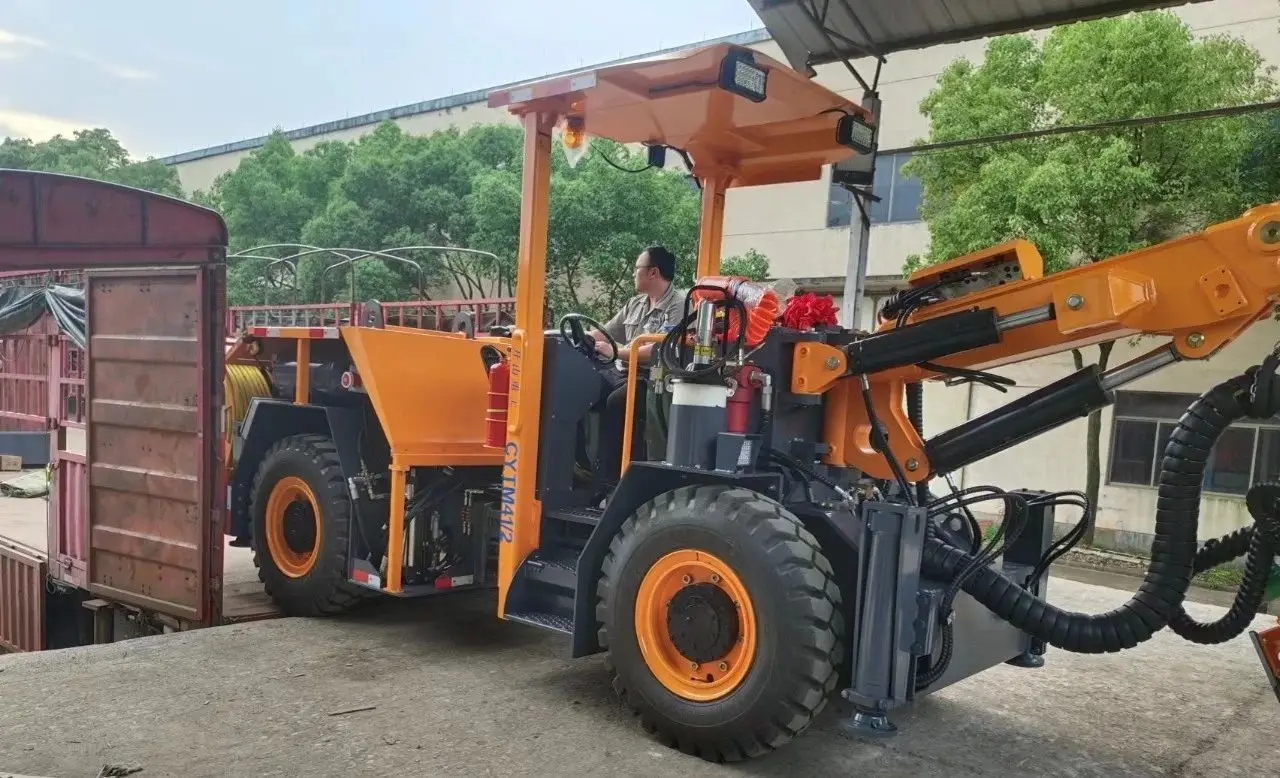 Kalshang Jumbo Tunneling KJ311 Hydraulic Underground Mining Drill Rigs - Image 5