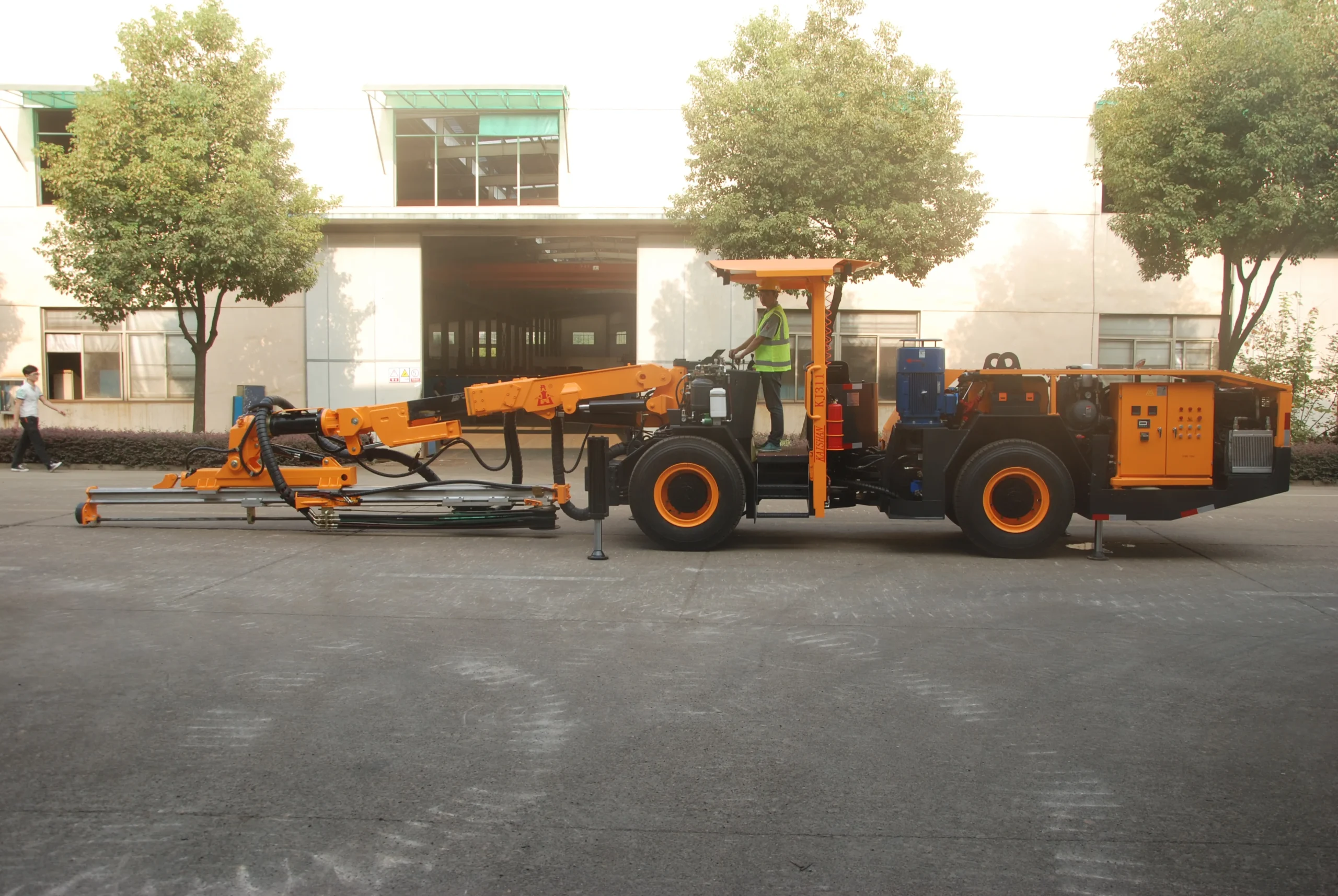 Kalshang Jumbo Tunneling KJ311 Hydraulic Underground Mining Drill Rigs - Image 8