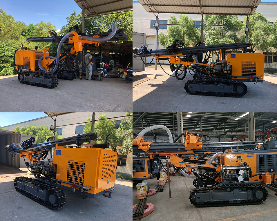 Kalshang 25m DTH Blasting Hole Drilling Rig Machine KG590 With Crawler for Sale - Image 6