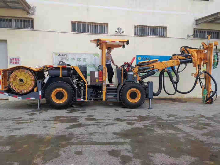 Kalshang KM211 KM311 Hard Rock Full Hydraulic Underground Tunnel Anchoring Rock Bolting Anchor Drilling Rig Machine - Image 4