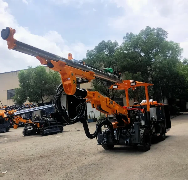 Kalshang KM211 KM311 Hard Rock Full Hydraulic Underground Tunnel Anchoring Rock Bolting Anchor Drilling Rig Machine - Image 2