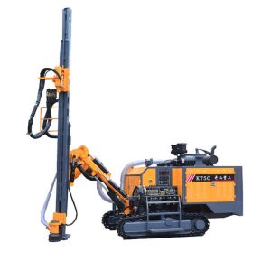 Kalshang KT5C DTH Type Surface Borehole Mine Drilling Rig With Built-in Air Equipment