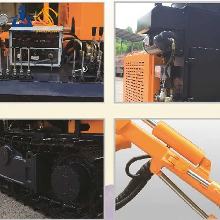 High Performance KG430 Crawler Blasting Drill Machine Rock Drilling Rig for Mining - Image 7