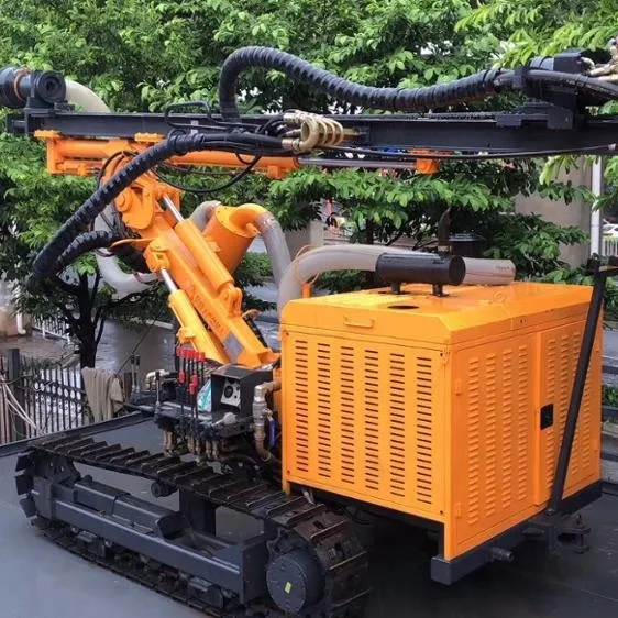High Performance KG430 Crawler Blasting Drill Machine Rock Drilling Rig for Mining - Image 3
