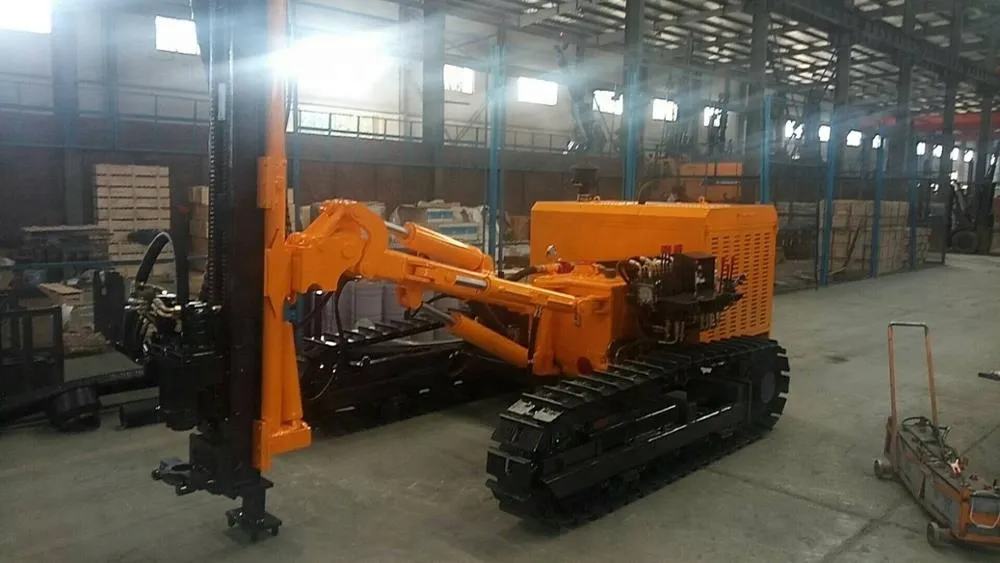 High Performance KG430 Crawler Blasting Drill Machine Rock Drilling Rig for Mining - Image 4