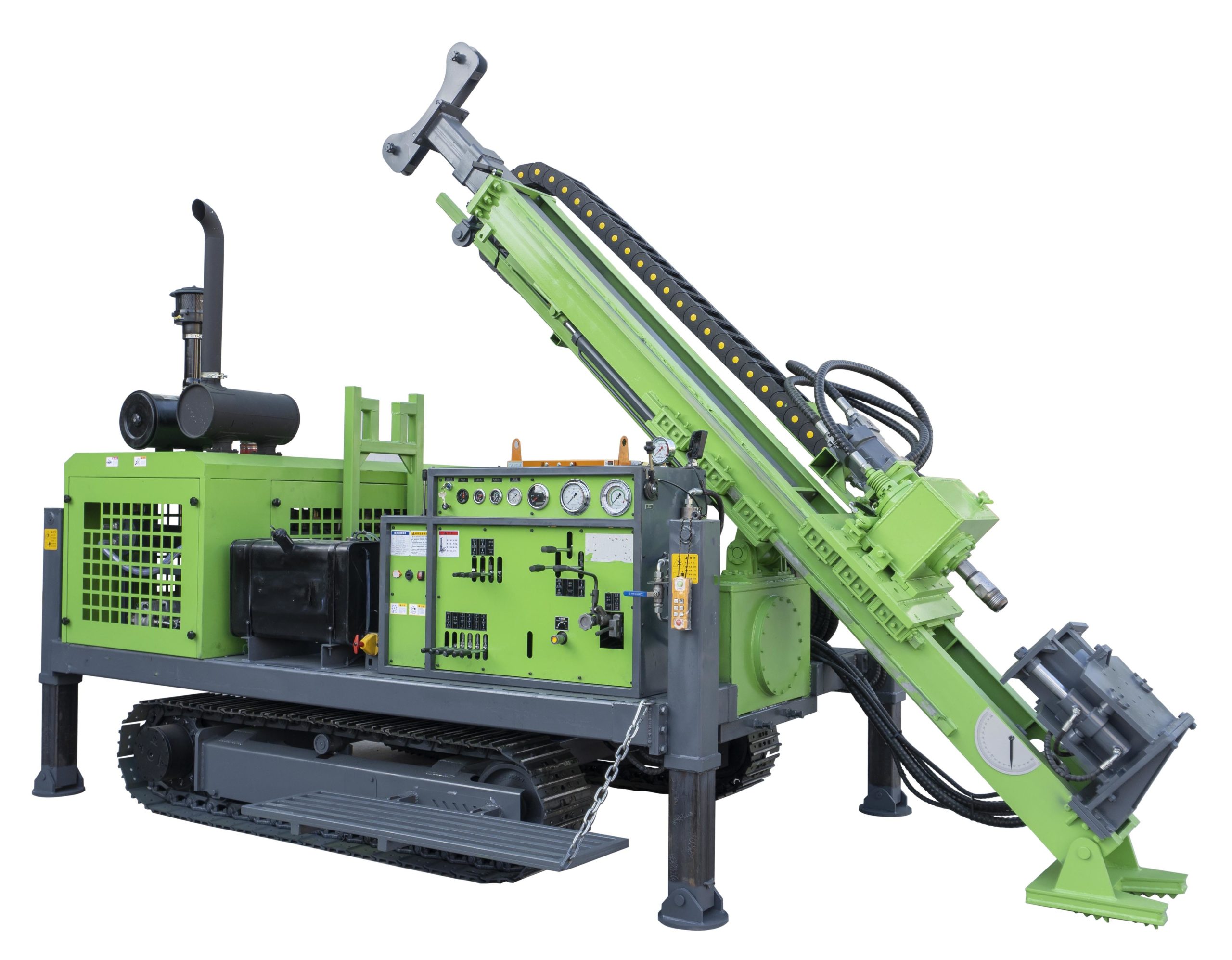 Full Hydraulic 600 - 800 Meters Core Drilling Rig for Mining Soil Test
